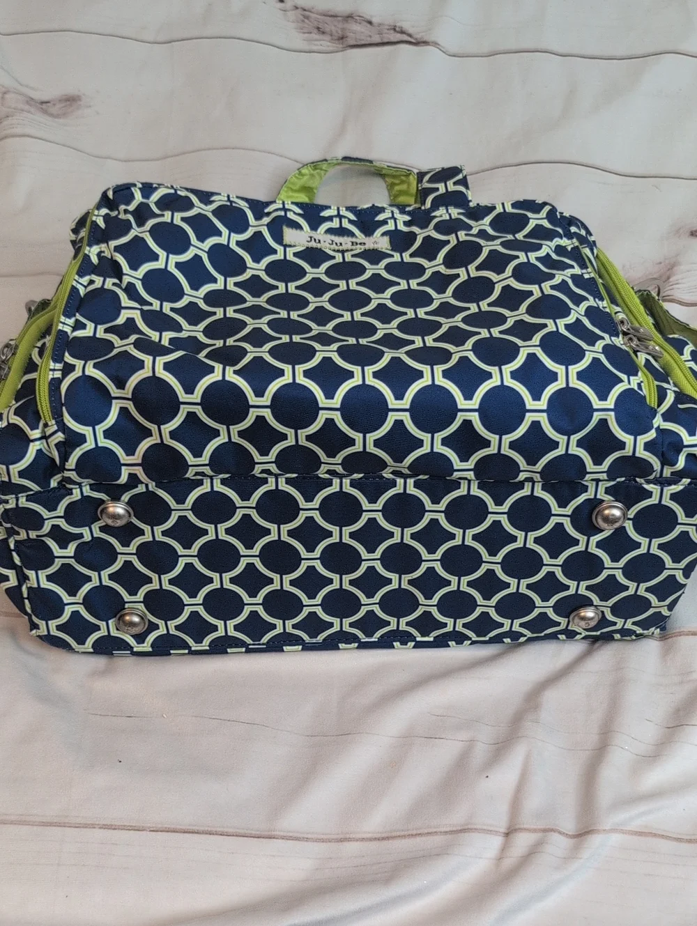 Ju-Ju-Be Be Prepared Large Diaper Bag + Changing Pad and Shoulder Strap